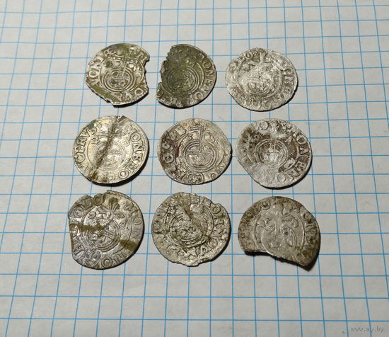 Полтараки и драйпелькеры уставшие. 9 шт.