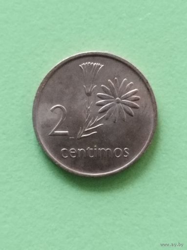 Мозамбик 2 сентимо 1975 г.