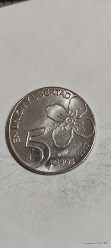 Аргентина 5 песос 2017