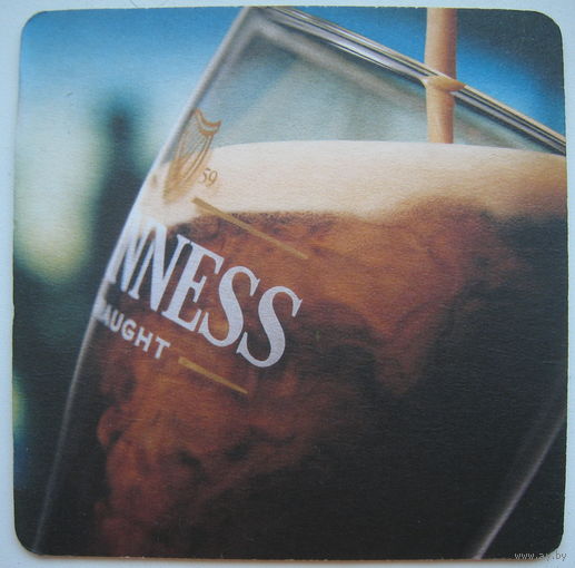 Подставка под пиво (бирдекель) Guinnes. Цена за 1 шт.