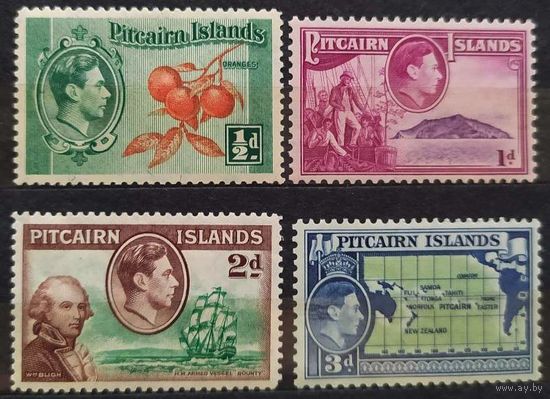 Британские колонии. Остров Питкерн, 1940г.  MLH/MNH
