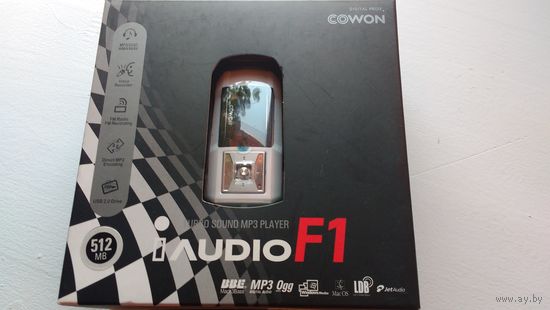 MP3-плеер Cowon iAudio F1, НОВЫЙ, ВИНТАЖНЫЙ