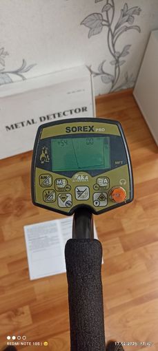 Металлоискатель Ака Сорекс Про . ( Катушка 9.5/12.5  В рабочем состоянии ) Б/У .