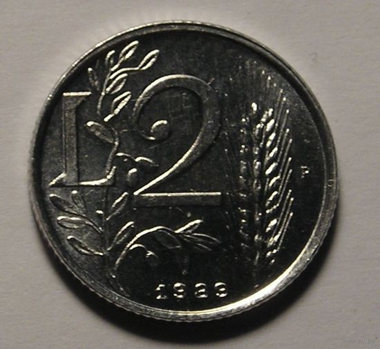 Сан-Марино, 2 Лиры 1989