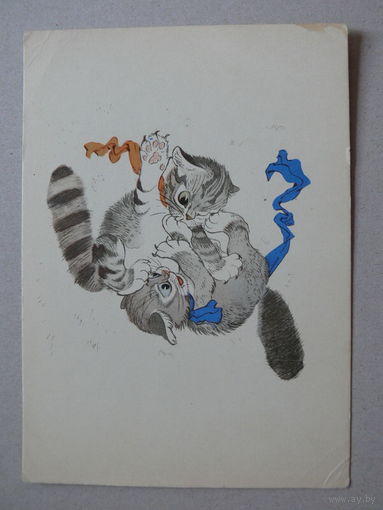Ротов К., Сказка про двух котов; 1963, чистая.