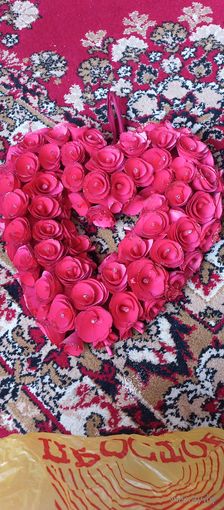 Сердце на стену 40 см