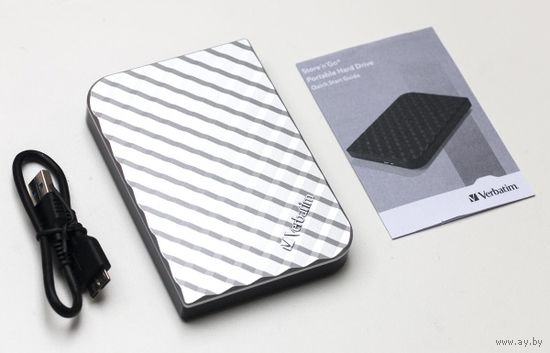 Новый Внешний жесткий диск Verbatim Store 'n' Go 1TB