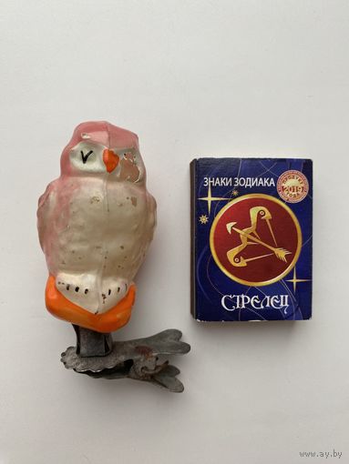 Елочная игрушка. Сова.