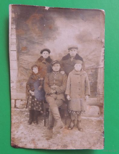 Фото "Дети польского офицера", Зап. Бел., 1920-1930-е гг.