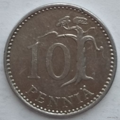 Финляндия 10 пенни 1985 г.