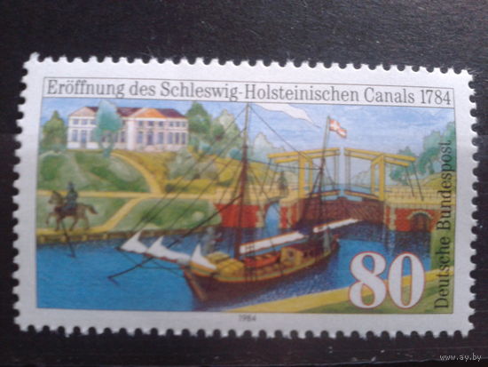 ФРГ 1984 Парусник Михель-2,0 евро