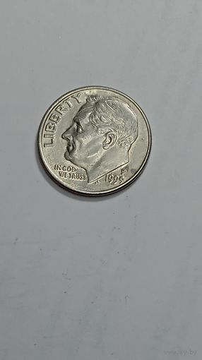 США 10 центов 1999 года . P