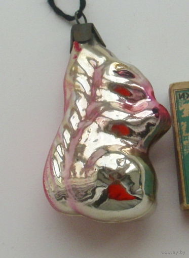 Ёлочная игрушка. Белочка. Ю-26.