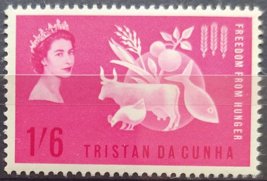 Британские колонии. Остров Тристан Да Кунья, 1963 г. MNH