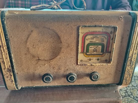 Радио приёмник ламповый Рекорд 53