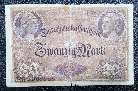 20 марок Германия 1914 г.