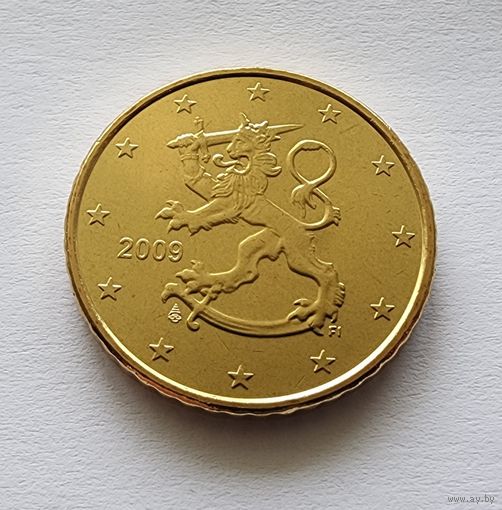 Финляндия 50 евроцентов, 2009  UNC