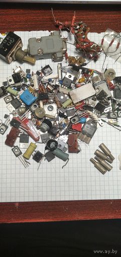 Радиодетали с рубля ,без МЦ