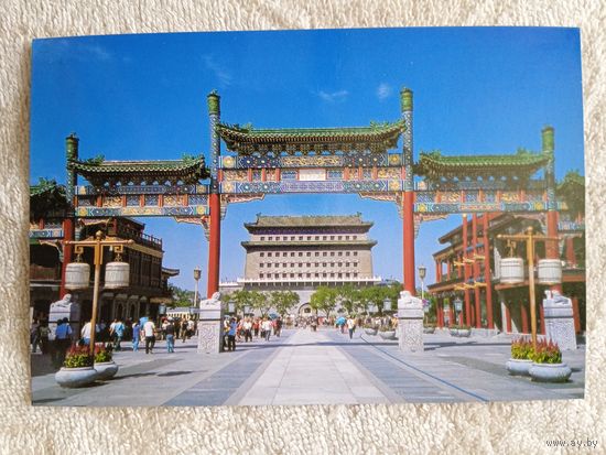 Пекин. Улица Цяньмэнь