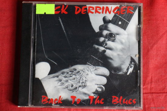 Rick Derringer - Back To The Blues (1993, CD)