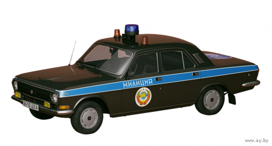 Автолегенды СССР милиция 9 Горький 24-10 милиция