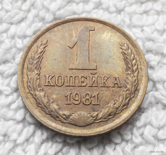 1 копейка 1981 года СССР #13
