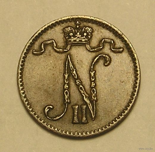 Русс. Финляндия 1 Пенни 1900