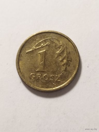 Польша 1 грош 2008