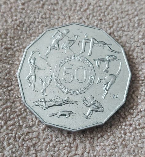 Австралия 50 центов, 2005 XVIII Игры Содружества