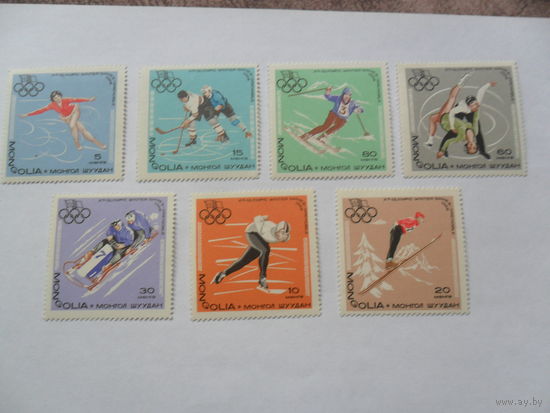 Монголия, олимпиада