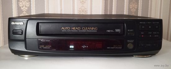 Видеоплеер AIWA XG710 записывающий с пультом