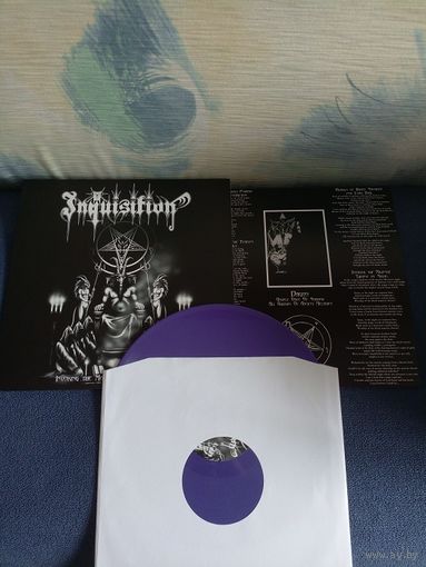 Виниловая пластинка Inquisition - Invoking the Majestic Throne of Satan LP purple heavyweight vinyl