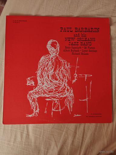 PAUL BARBARIN AND HIS NEW ORLEANS JAZZ BAND - 1962 - PAUL BARBARIN AND HIS NEW ORLEANS JAZZ BAND (USA) LP