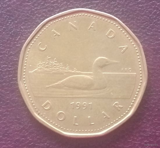 Канада 1 доллар, 1990-2003