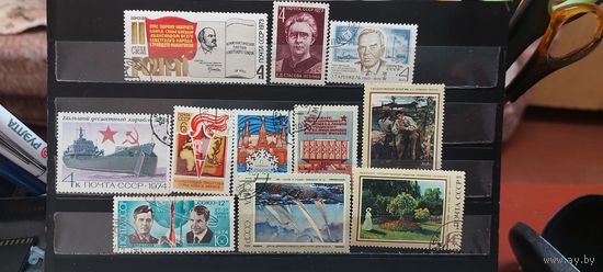 РАСПРОДАЖА. СССР 1973г. Полные серии. Гаш.