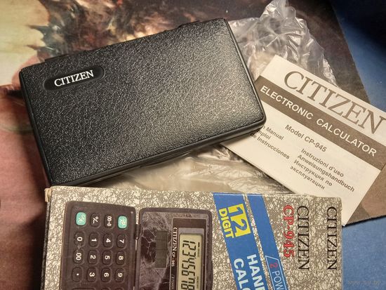 Калькулятор CITIZEN CP-945 новый