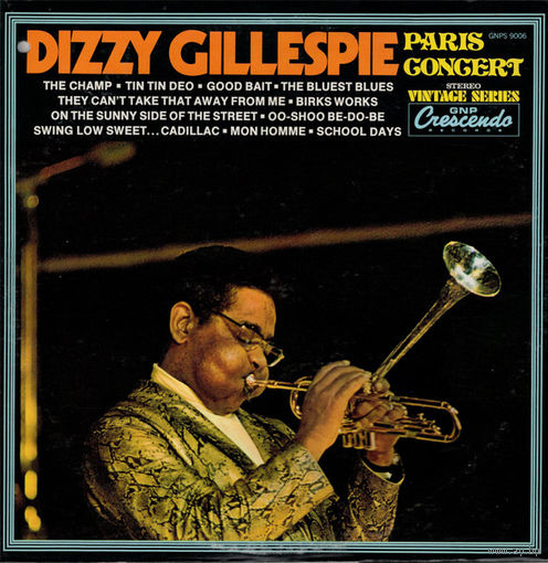 Dizzy Gillespie – Paris Concert, LP 1972