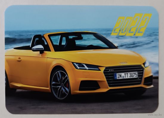 Автомобиль. Календарик, глянец, 2022