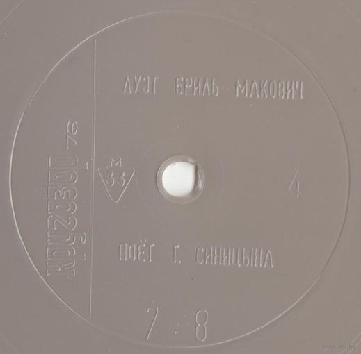 Флекси Дуэт Пианисты Игорь Бриль (СССР), Адам Макович (Польша). Импровизации (1976)