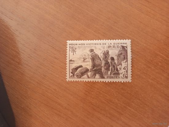 1945 Франция почтово-благотворительная война беженцы чистая клей MNH** (1-11)