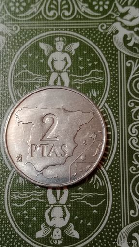 Испания 2 песеты 1984