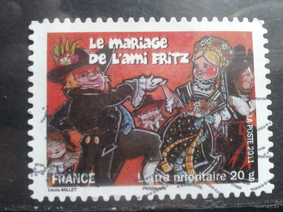 Франция, 2011. Театр марионеток. Свадьба