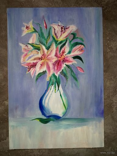 Картина Букет лилий (репродукция)