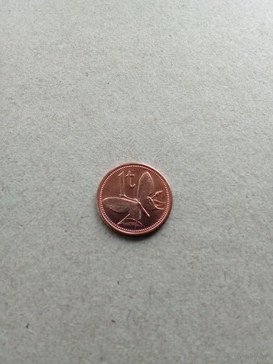 Папуа Новая Гвинея 1 тойя 2004 г. (*). Без обращения!!!