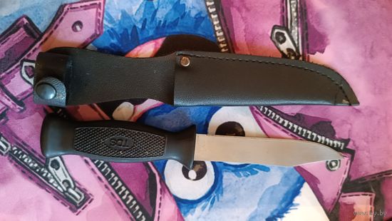 Грибной ножик с чехлом из 90 гг.