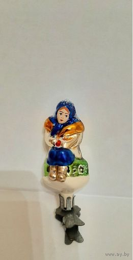 Редкая!Елочная игрушка.