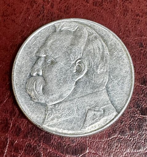 10 злотых Пилсудский 1935