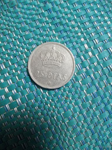 25 песет 1975 (78) Испания