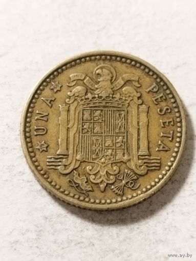 Испания 1 песета 1966(68)