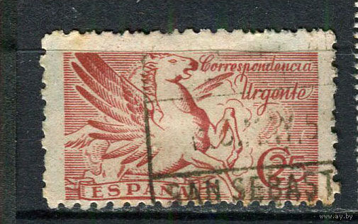 Испания (Испанское государство) - 1939 - Пегас - [Mi. 840] - полная серия - 1 марка. Гашеная.  (Лот 24ER)-T7P22